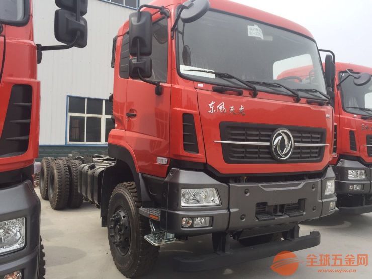 8米/7米货箱东风天龙kc四桥自卸车,复合型东风天龙前