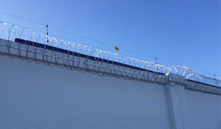 防爬刀刺圈,监狱围墙刺网,围墙刺铁丝网