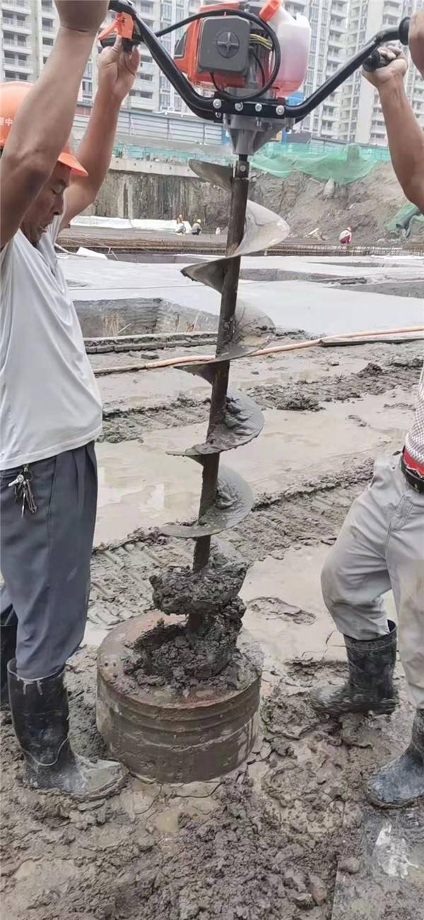 管桩打桩清孔机深度清理桩芯可达9米