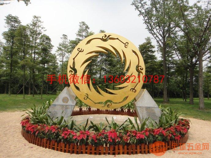 太阳神鸟不锈钢雕塑 园林景观雕塑自然美观