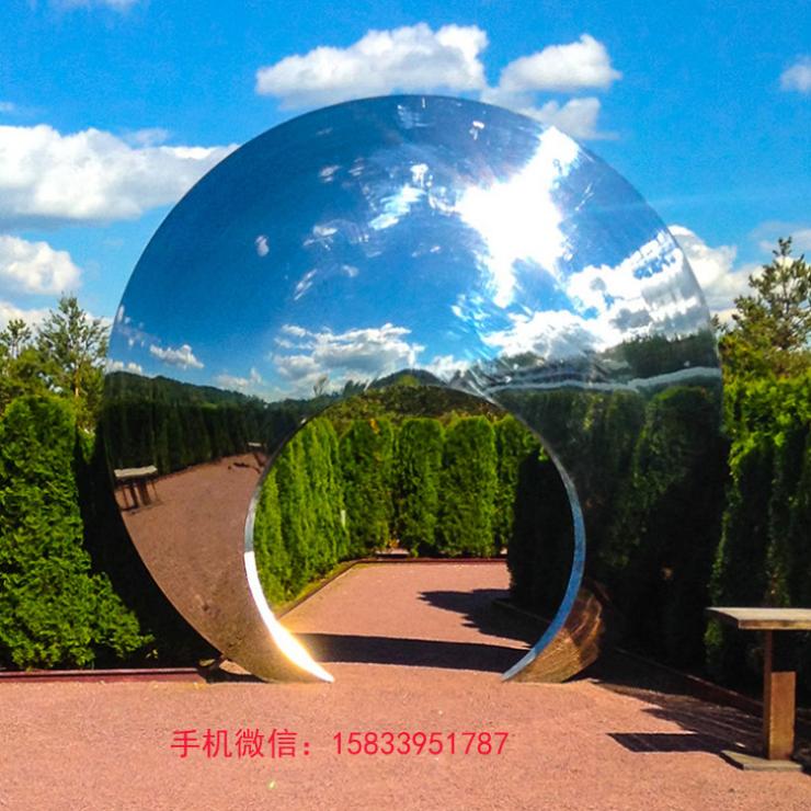 不锈钢眼睛雕塑 不锈钢景观雕塑