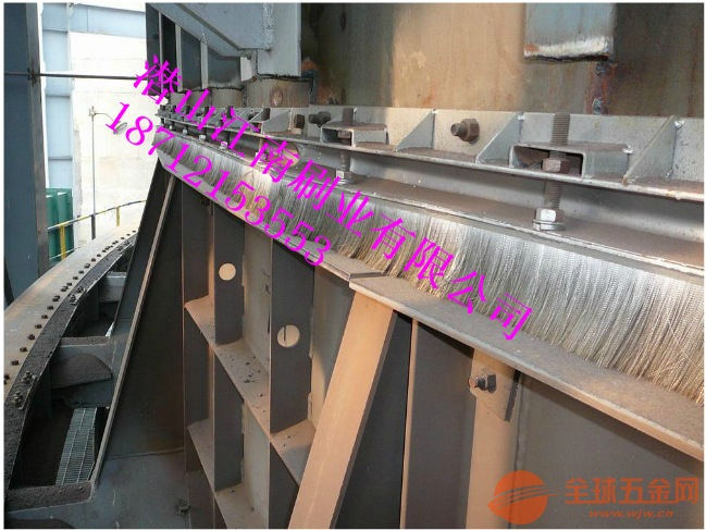 烧结机环冷机台车的钢刷密封改造-江南刷业