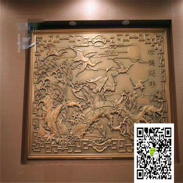 渭南红古铜铝浮雕板-定制厂家