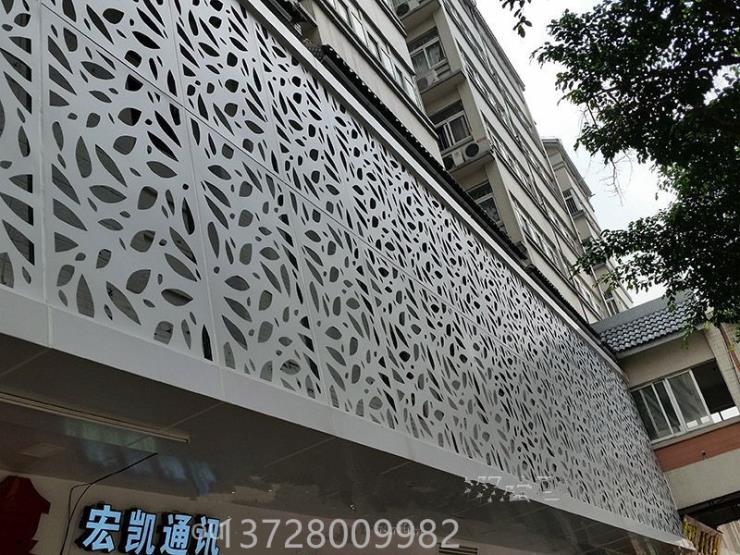 柳城县中学防火室内铝单板-铝板方案