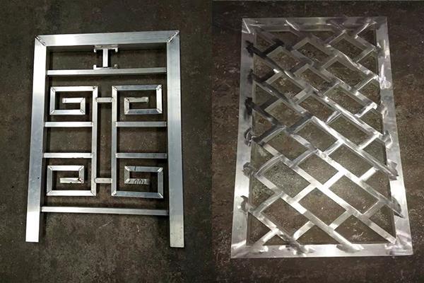 浙江衢州博物馆专项使用定制焊接成型铝窗花复古街道改造专项使用