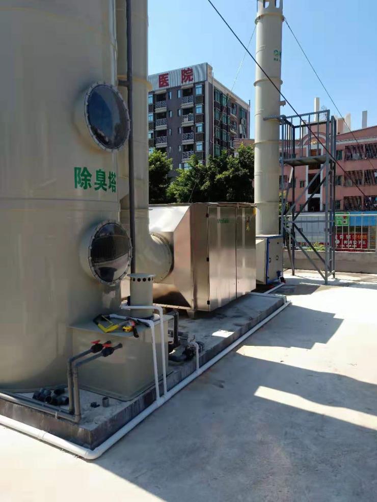 大型垃圾站负压收集除臭设备设计方案