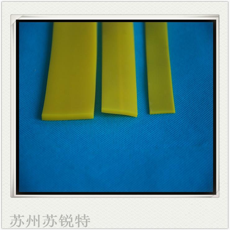 黄色硅胶平板密实耐高温密封条 密封条