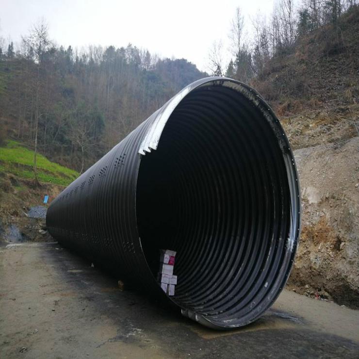 热镀锌钢波纹涵管高速公路涵洞桥梁